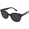 Válle Verse C6 | Occhiali da Sole Graduati o Non Graduati | Prova Online | Unisex | Plastica | Tondi | Nero | Adrialenti
