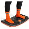 VEVOR Pedana di Equilibrio Esercizio per Adulti, Tavola Allenamento di Equilibrio Compatta per Esercizio di Core, Palla Massaggiante a 360° per Piedi, Pedana Carico max 200 kg, Casa Ufficio Palestra