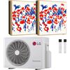LG Condizionatore LG ARTCOOL Gallery PHOTO dual split 12000+12000 BTU inverter A+++ wifi unità esterna 5.3 kW MU3R19.U24A0/A12GA1.NSE_2