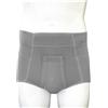 Safte Spa Orione Slip Per Ernia Inguinale Alto Con Apertura Frontale Colore Grigio Taglia 6