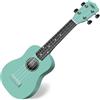 Classic Cantabile US-100 TQ Ukulele Sopran Turchese, Scala sopranino (34