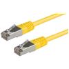 Sonstige Cavo patch VALUE Cat.6 Classe E S/FTP PiMF giallo 3m