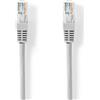 Nedis Cavo di rete CAT5e | U/UTP | RJ45 maschio | RJ45 maschio | 20,0 m | Rotondo | PVC | Grigio | Etichetta