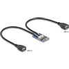 DELOCK Mini PCIe Adapter full size > 2x USB 2.0 Typ-A Bu