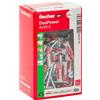 Fischer Tassello universale DuoPower con vite Ø 6 mm 100 pz