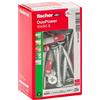 Fischer Tassello universale DuoPower con vite Ø 10 mm 25 pz