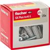 Fischer Tassello a espansione SX Plus Ø 8 mm 25 pz