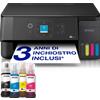 Epson EcoTank ET-2920 stampante multifunzione A4 Wi-Fi e AirPrint con serbatoi di inchiostro e display LCD - C11CL63404