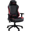 Andaseat Sedia da gaming Andaseat Luna 110kg Nero Rosso