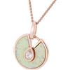 Orphelia Collana con Ciondolo Donna Argento - ZH-7287