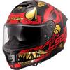 LS2 CASCO INTEGRALE FF808 STREAM II DRAKO BLACK RED-06 LS2 : Taglia Int - L