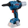 Bosch Professional 18V System Rivettatrice a batteria GRG 18V-16 C (forza di tiro max. 16.000 N, corsa 25 mm, senza batteria/caricabatteria)