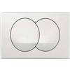 GEBERIT - Piastra di innesco doppio tasto DELTA bianco alpino - GEBERIT - 115.100.11.5