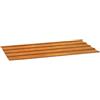 vidaXL Pannelli per Tetti 12 pz Ruggine 80x44 cm in Acciaio Corten, lastra per tetto, copertura per tetto, pannello per tetto garage