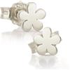 Gioielleria Lucchese Oro Orecchini Fiore Oro Bianco 18 kt GL102538