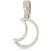 Gioielleria Lucchese Oro Ciondolo Luna Oro Bianco 18kt GL102540