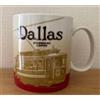 Starbucks Tazza Starbucks caffè City Global Icon Collector Dallas 16 once nuova