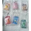 Pokemon Blister Mascotte Charm Figure set completo 6 Gacha NUOVO