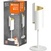 LEDVANCE SMART+ DECOR Twist lampada da tavolo WiFi, bianca, 12W, 840lm, luce bianca regolabile 3000-6500K, DIM, luce verso l'alto e il basso, controllabile tramite app, compatibile con Amazon, Google