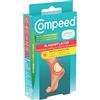 Compeed Extreme Cerotti per vesciche medie o grandi. Lunga durata e resistenti all'acqua. Struttura a nido d'ape offre il 20% in più di imbottitura, 10 Cerotti. Pack 100% plastic free
