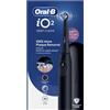 Oral-B iO2 Spazzolino elettrico Night Black, 1 Testina, 1 Custodia da viaggio, Progettato da Braun