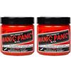 Manic Panic Psychedelic Sunset, crema classica, vegana, cruelty-free, colore semipermanente per capelli arancioni, 2 x 118 ml
