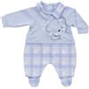 GARY SRL TUTINA NEONATO IN PURO COTONE R7003 GARY CIELO