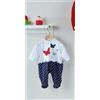GARY SRL TUTINA NEONATA IN JERSEY GARY U7009 BLU