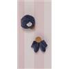 GARY SRL CAPPELLINO E SCARPETTE IN CINIG V70063 BLUE