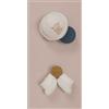 GARY SRL CAPPELLINO E SCARPETTE IN CINIG V70243 LATTE