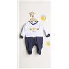 GARY SRL TUTINA NEONATO MANICA LUNGA IN COTONE Z70030 BLUE