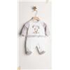 GARY SRL TUTINA NEONATA MANICA LUNGA IN COTONE Z70040 LATTE