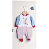 GARY SRL TUTINA NEONATO IN JERSEY Z70100 ROSSO/CELESTONE