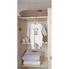 GARY SRL TUTINA NEONATO IN CINIGLIA 7120 GARY GRIGIO MELANGE
