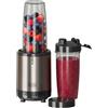 Black+Decker - Frullatore personale 1000W | 700 ml | 2 bottiglie portatili Tritan | Lame inox 304 | Tritura ghiaccio | Lavabile in lavastoviglie | Base antiscivolo | Finitura anti-impronta