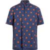 KRIS VAN ASSCHE - Camicia fantasia - Blu navy