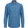 GRIGIO - Camicia di jeans - Blu
