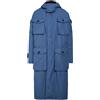 KRIS VAN ASSCHE - Parka - Blu chiaro