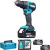 MAKITA Avvitatore a percussione Makita DHP490RTJ 18V 5Ah