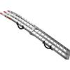 UNITRAILER ALR002 rampa pieghevole in alluminio per rimorchio 221 cm 340 kg con cinghia