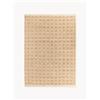 Westwing Collection Tappeto in iuta tessuto a mano con frange Almir - Marrone chiaro
