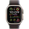 Apple Watch Ultra 2 GPS+Cellular 49mm Titanium Case Trail Loop S/M - Blue/Black