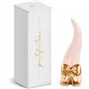 Cupido&Co. Cornetto Rosa con Fiocco Oro H 120 Mm con Scatola Ideale Bomboniera