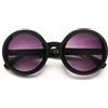 OKKIA Occhiale da Sole Premontato Mod. Monica Round Black