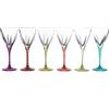 RCR Cristalleria Italiana Fusion Set - 3 - da 6 Calici Vino Colorati