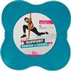 upfit - Supporto per yoga antiscivolo per ginocchio e polso, 100 g, dimensioni: 20 x 20 cm, aiuta le posture di yoga, limita il dolore, NC