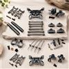 Kit di Ricambi in Alluminio Alta Precisione Braccetti di Sospensione Metallico