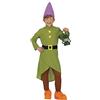 FIESTAS GUIRCA Costume da nano da favola per bambino - Costume da gnomo della foresta bambino 10-12 anni