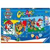 Ravensburger - CreArt Junior Paw Patrol, Kit dipingere con i Numeri 5+ Anni
