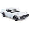 Maisto - MODELLINO AUTO - NISSAN SKYLINE 2000GT-R 1973 - SCALA 1:24 - DETTAGLI REALISITCI